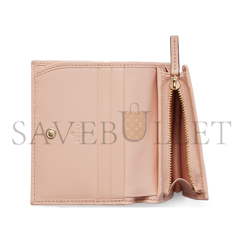 GUCCI GG MARMONT CARD CASE WALLET 466492 (17.5*11cm) GUCCI GG MARMONT CARD CASE WALLET 466492 (17.5*11cm)